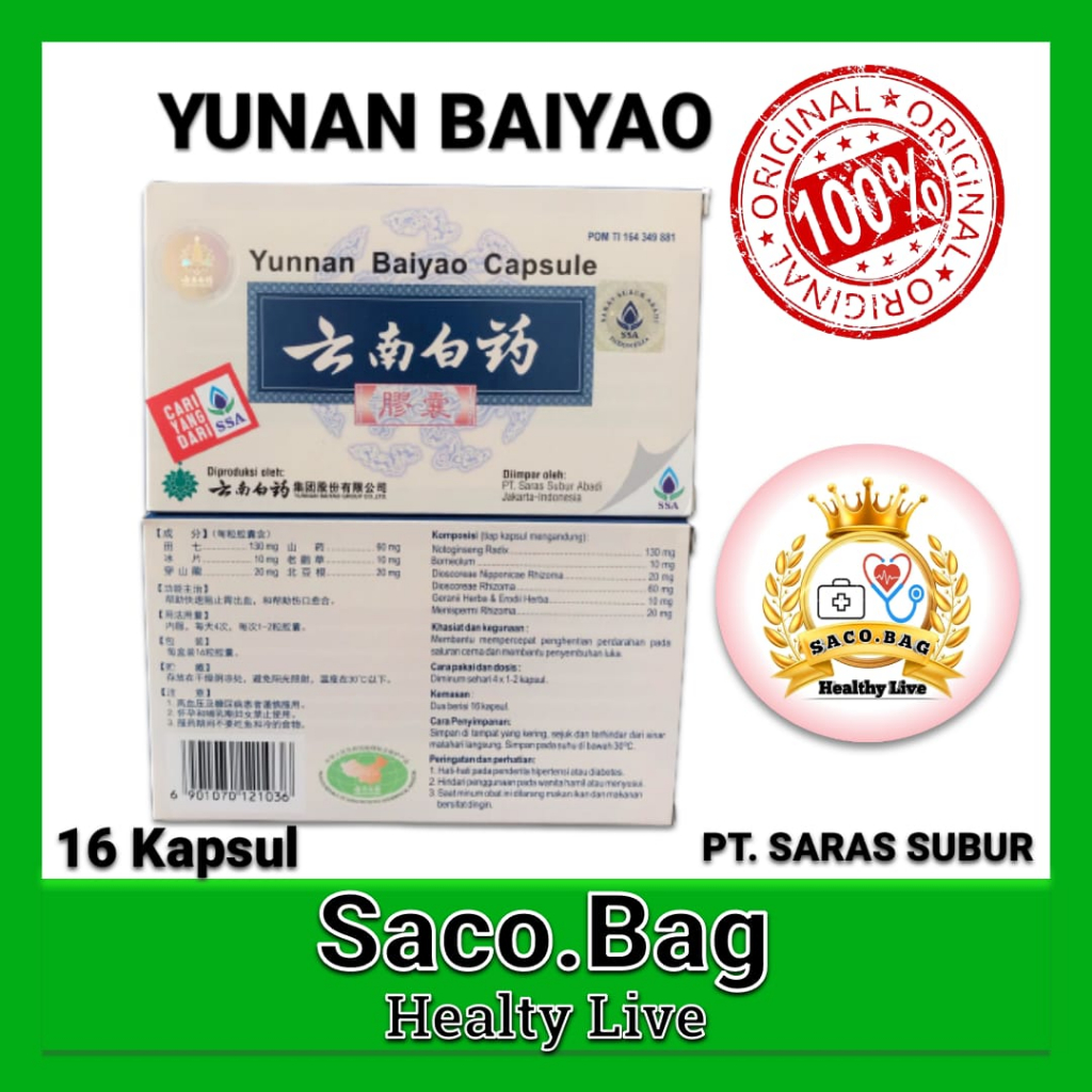 Yunnan Baiyou Capsule PT. Saras Subur Abadi