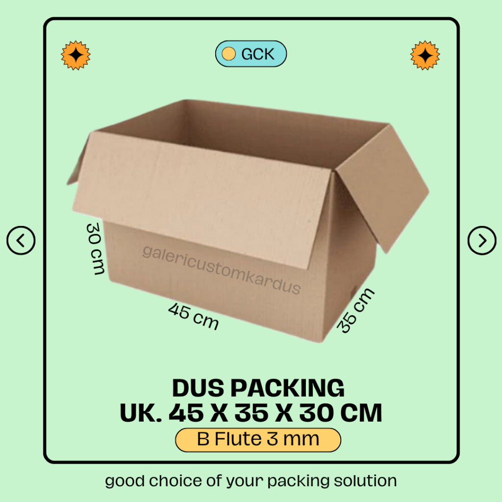 

(min. order 5) Kardus Packing Dus Pindahan Box Besar 45x35x30 B Flute