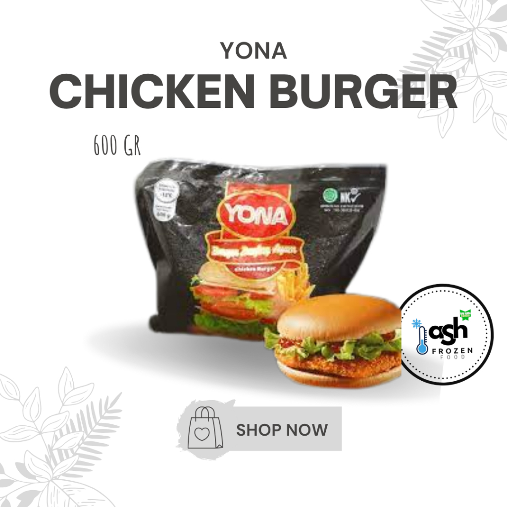 

Yona Chicken Burger 600 gr