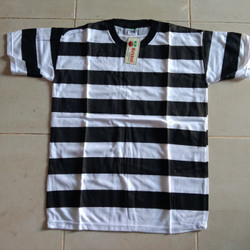 Kostum Kaos Sakera Lorek Hitam Putih Dewasa Pakaian Adat Madura Jawa Timur Ukuran S-M-L-XL