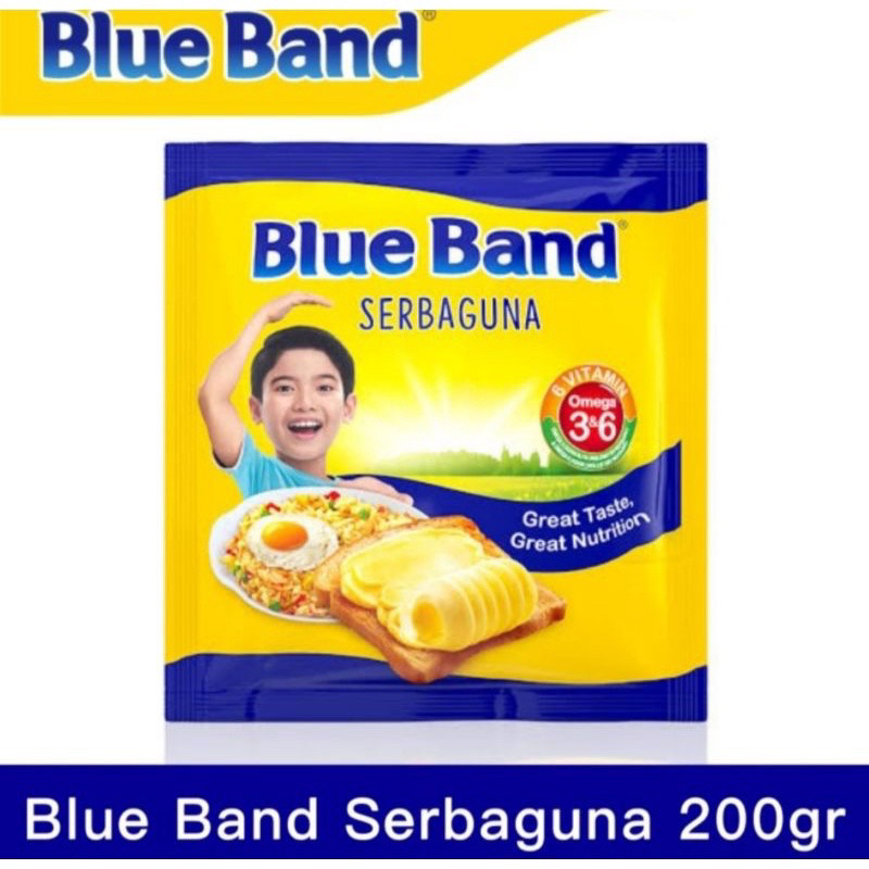 

BLUE BAND Serbaguna 200gr Mentega & Tube 250gr