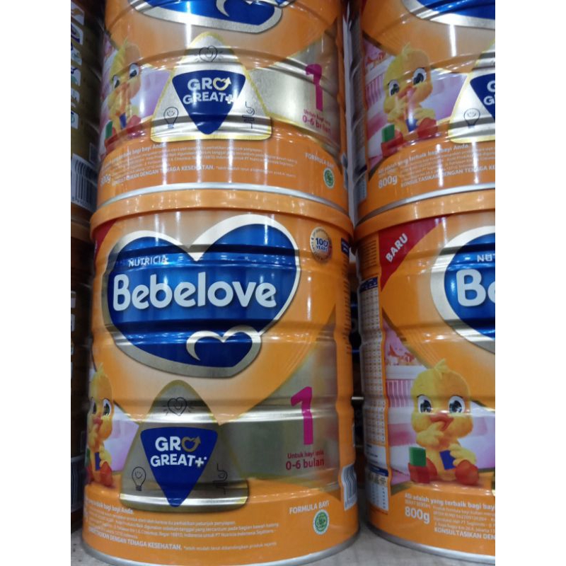 Bebelove 1 0-6 bulan 800gr kaleng