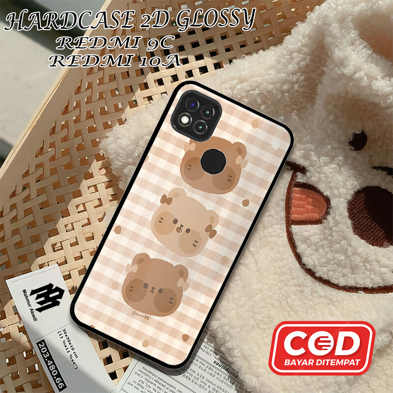Case-Xiaomi-Redmi 9C -10A Casing Hp Xiaomi Redmi 10A  9C Case-Xiaomi-Redmi-9c-Hardcase-2D-Glossy-Xia