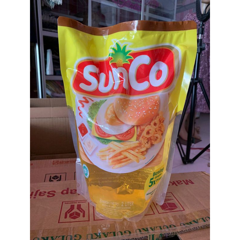 

minyak sunco kemasan refil 1L