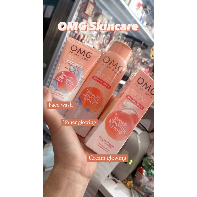 OMG SKINCARE | OMG Facial Wash | OMG Toner | OMG Cream | DIKIRIM DARI CIMAHI