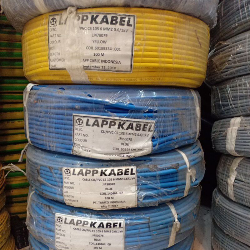 Kabel serabut NYAF 6MM