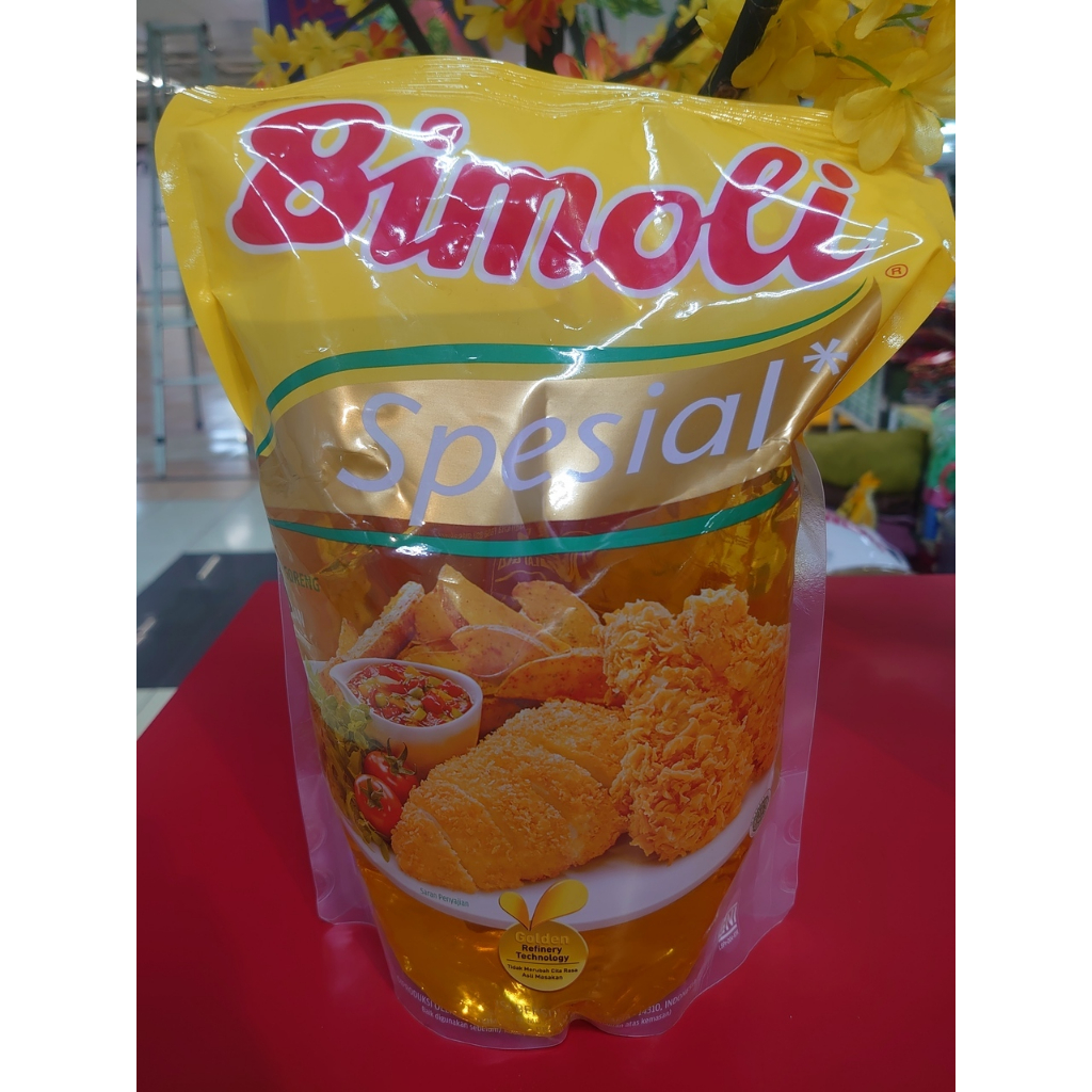 

Minyak goreng Bimoli spesial 2liter spm