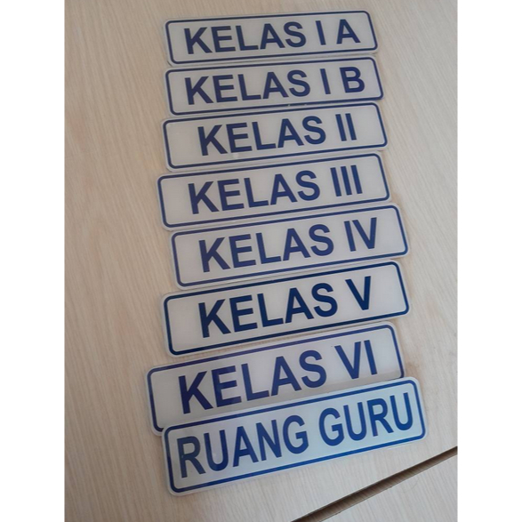 

Papan Nama Akrilik Ruang Kantor