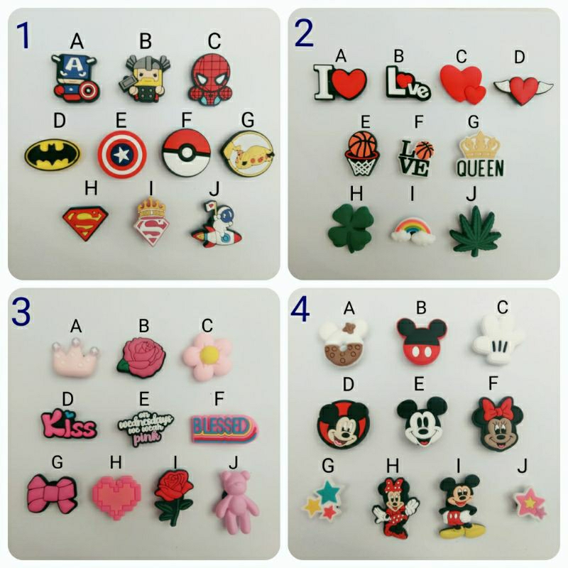 CHARM JIBBITZ CROCS / ACCESSORIES SANDAL CROCS / JIBBIT JIBBITZ