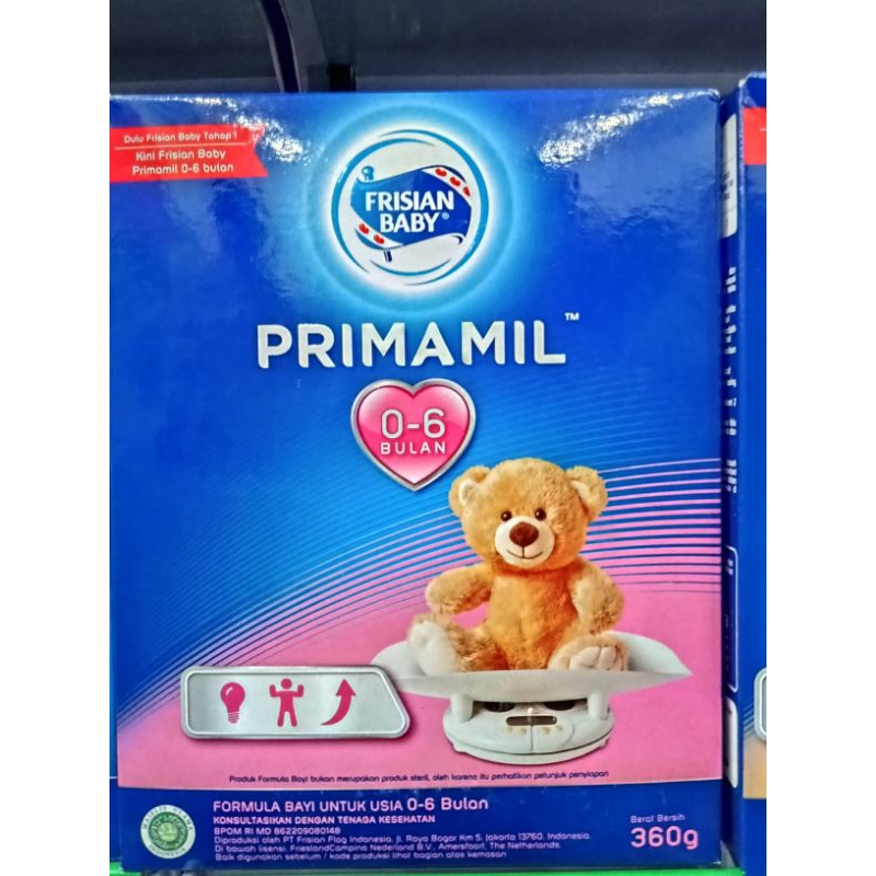 FRISIAN BABY PRIMAMIL 0-6 BULAN 360gr