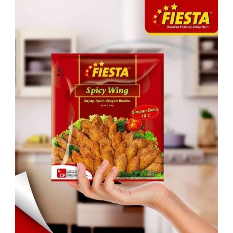 

FIESTA CHICKEN WINGS SPICY 500GR