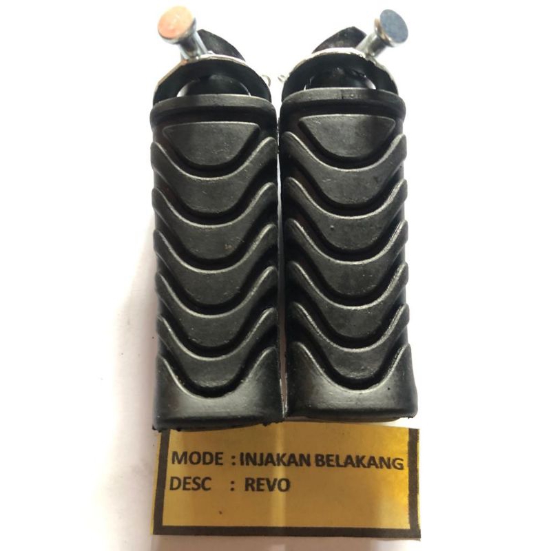 FOOTSTEP BELAKANG MOTOR SUPRA- REVO- SMASH- JUPITER Z. POSTEP/ PIJAKAN KAKI BELAKANG SEPEDA MOTOR