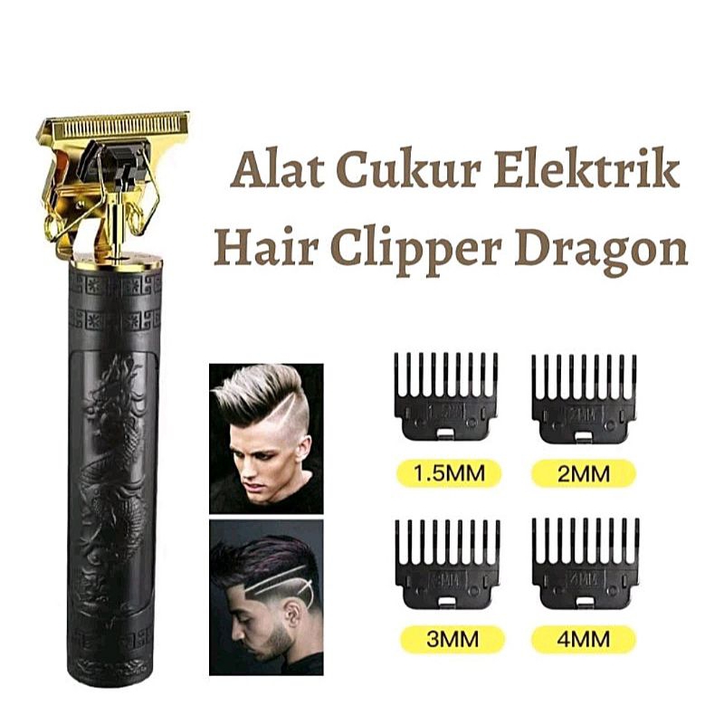 Alat Cukur Rambut Profesional  Hair Clipper Vintage / Alat Cukur Elektrik Mesin Cukur Rambut Cas