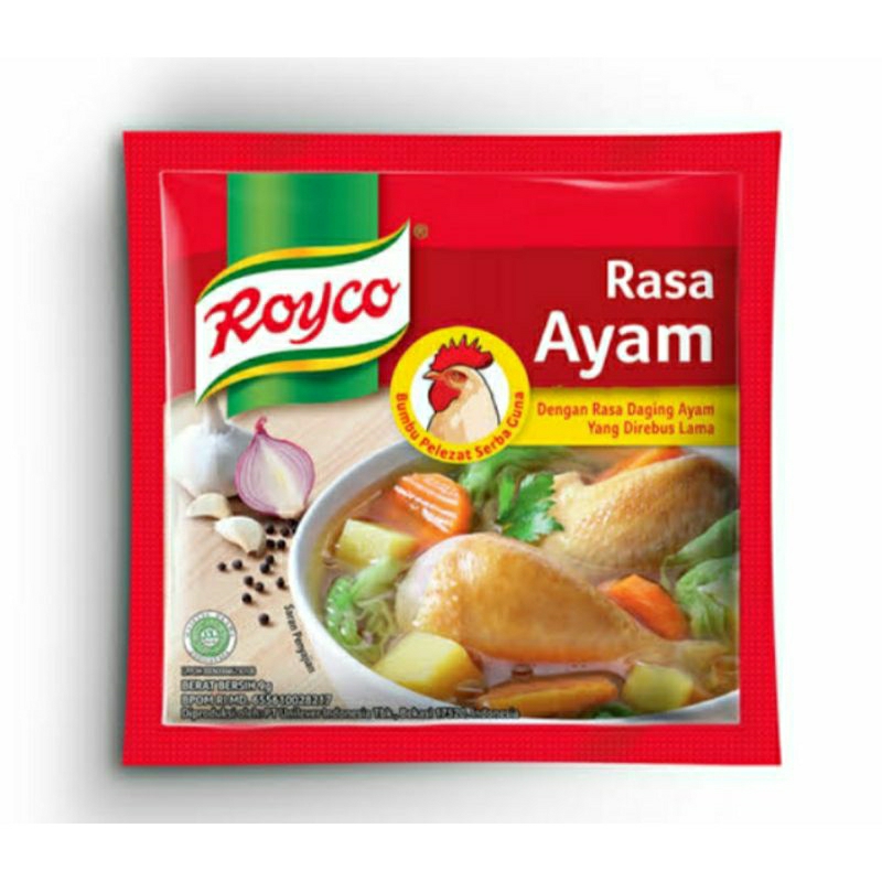 

3 RENCENG ROYCO AYAM 8gr