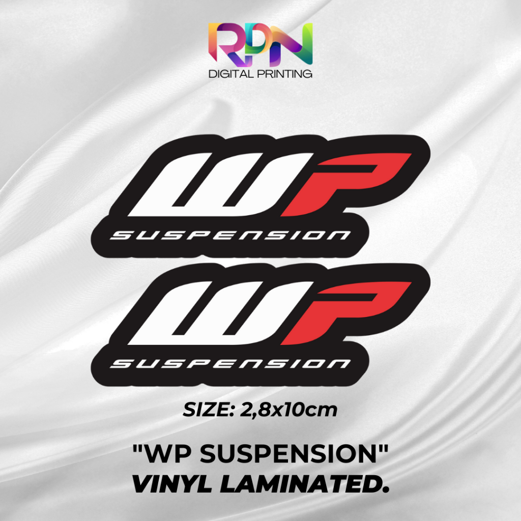 

STIKER/STICKER PRINTING PRINCUTT WP SUSPENSION KEREN VIRALL