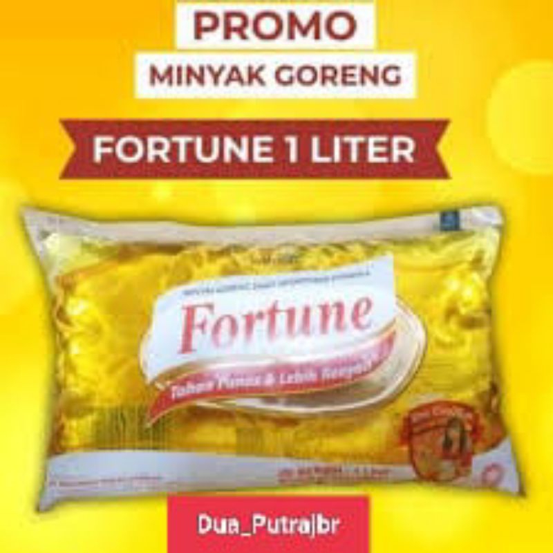 

Minyak Goreng Fortune 1lt Fortune Bantal 1Lt