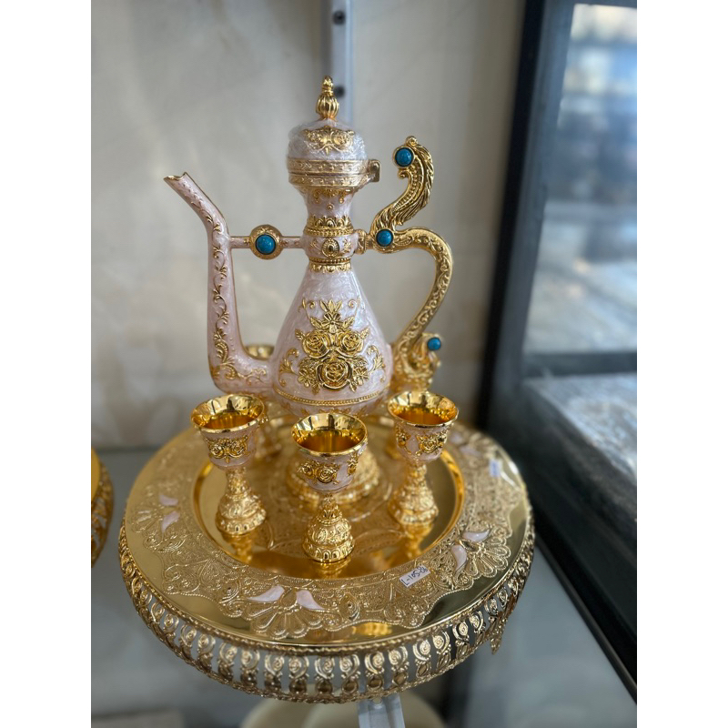 Teko Set Gelas zam zam mewah