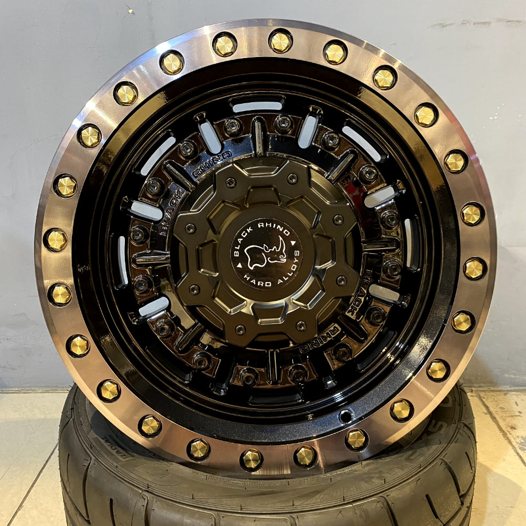 Velg Original Black Rhino Amrams Ring 18 Triton Hilux Pajero Dll