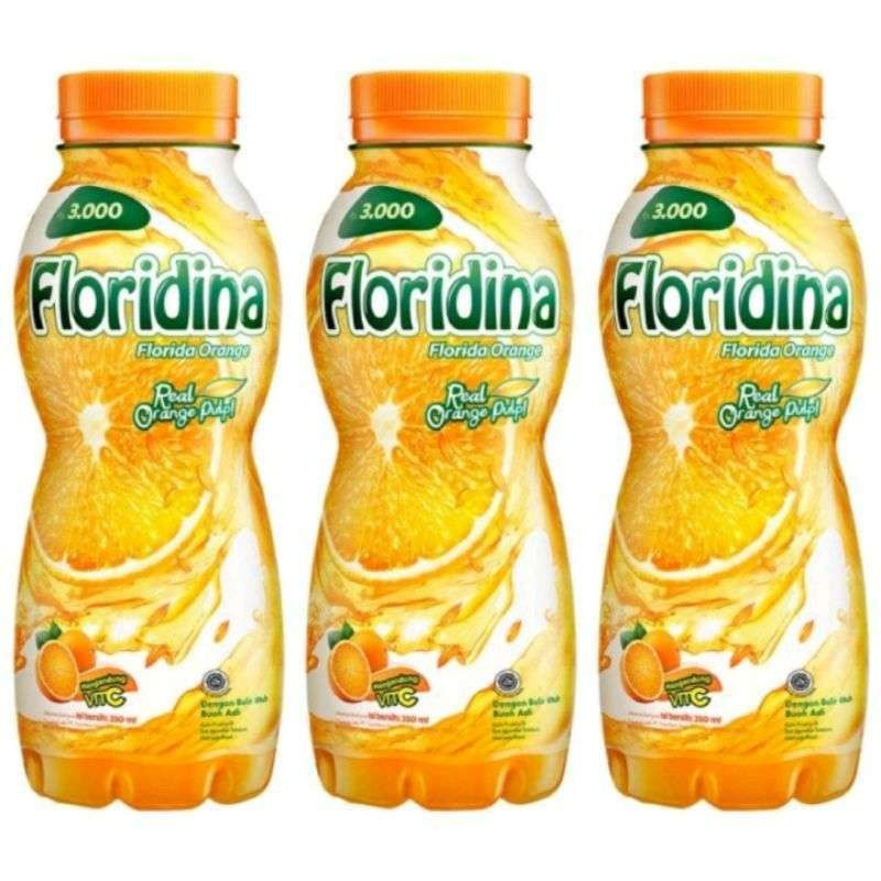 

SJ - Floridina Florida Minuman Botol Rasa Jeruk Dan Rasa Coco 350 ml