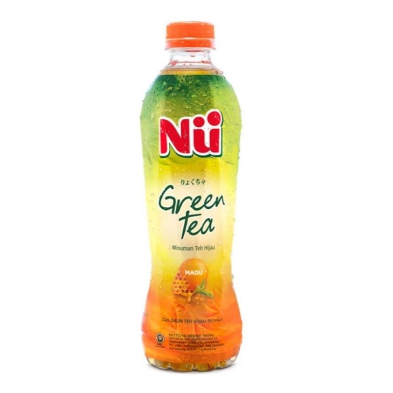 

nu minuman green tea honey 450ml