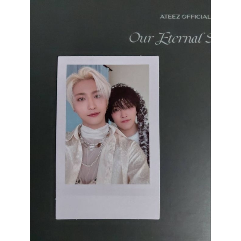 atiny official membership kit unit polaroid pc hongjoong seonghwa yunho yeosang san mingi wooyoung j