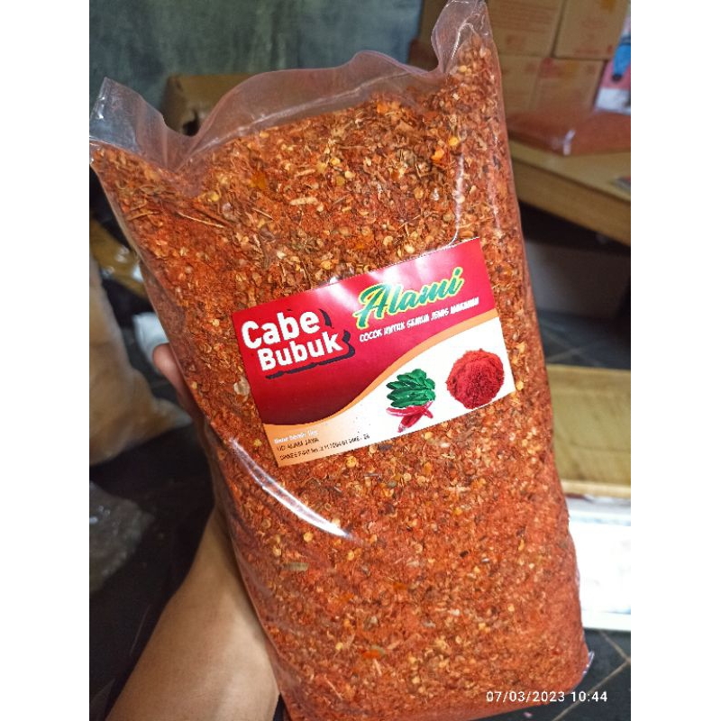 

1KG CABE BUBUK AROMA DAUN JERUK KWALITAS SUPER PEDAS