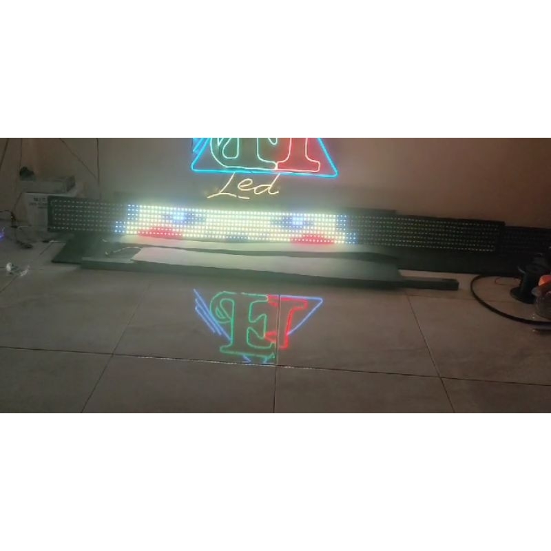 Strobo running text 7baris new mode