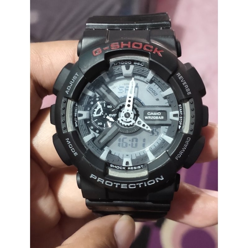 jam Gshock Original GA 110C Second