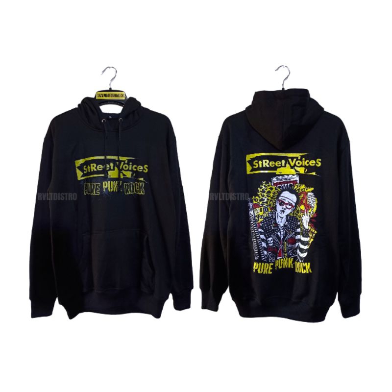 Jaket Hoodie Band Punk Street Voices / Jaket Distro / Jaket Punk