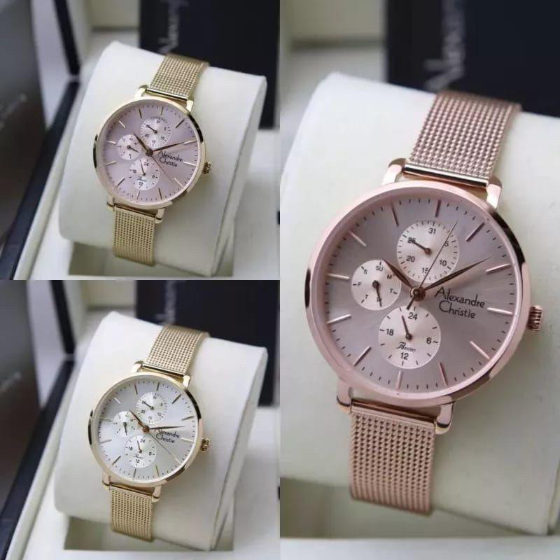 JAM WANITA ALEXANDRE CHRISTIE 2916  ORIGINAL GARANSI 1TAHUN