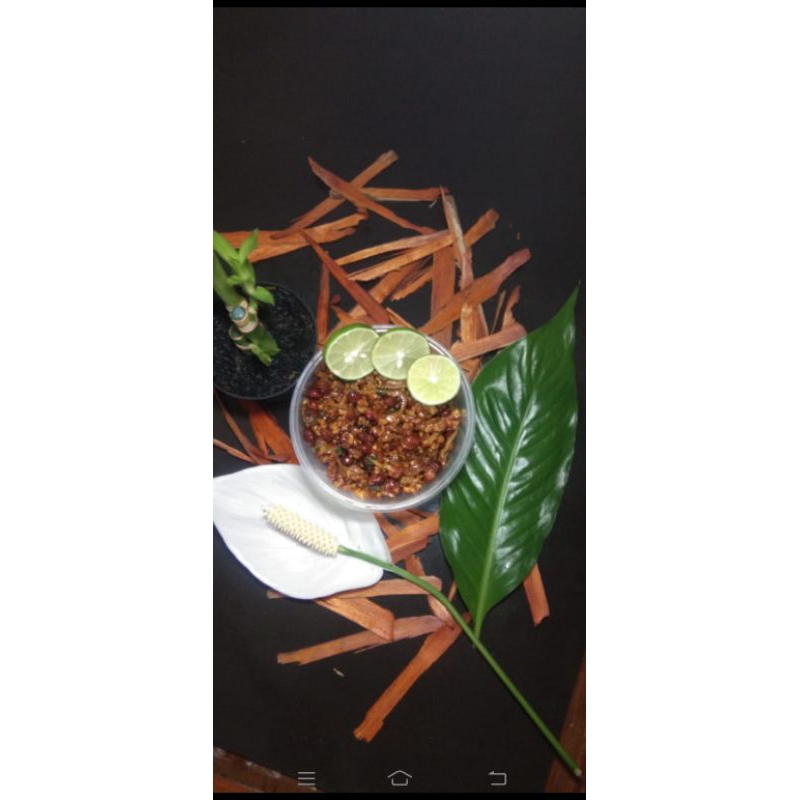 

(Tempe kering,Teri ,kacang ) 250gr