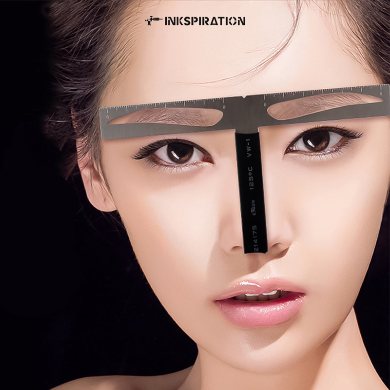 penggaris alis / pengukur alis