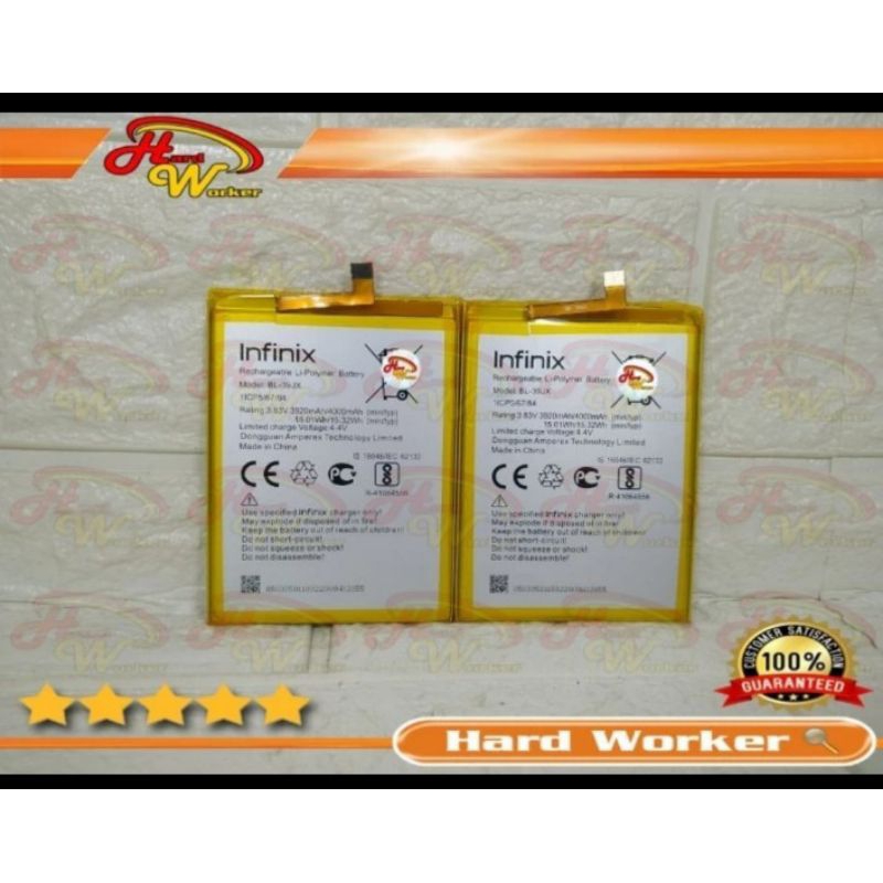 Baterai Original Batery INFINIX HOT S3X X622 Battery BL-39JX BL39JX