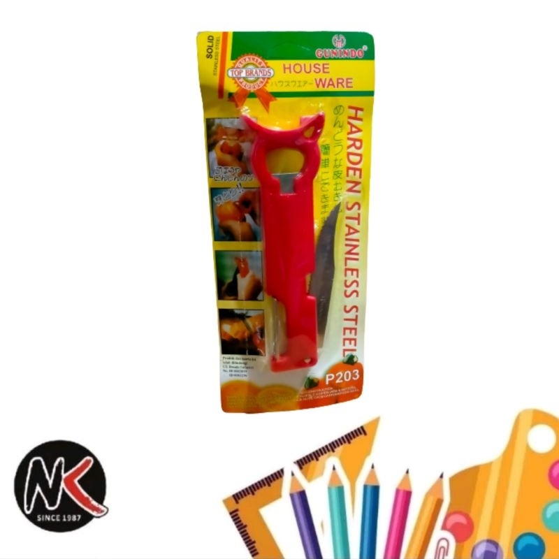 Alat Pengupas/Peeler GUNINDO P-203 Stainless Steel