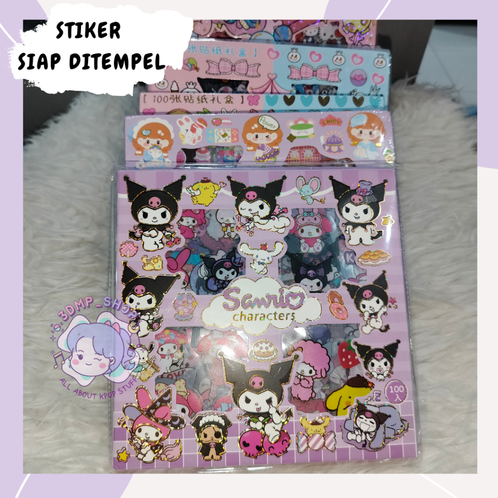 

[100PC] STIKER LUCU KARAKTER SIAP TEMPEL MOMO