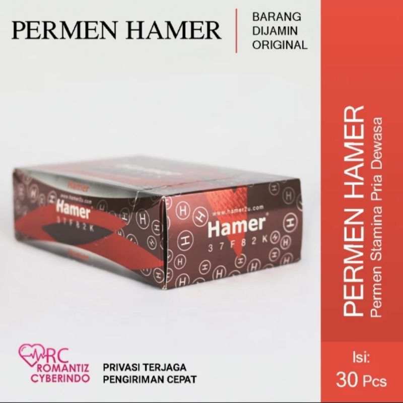Ready Permen Hamer Candy Asli Original Permen Stamina Gingseng Terbaik