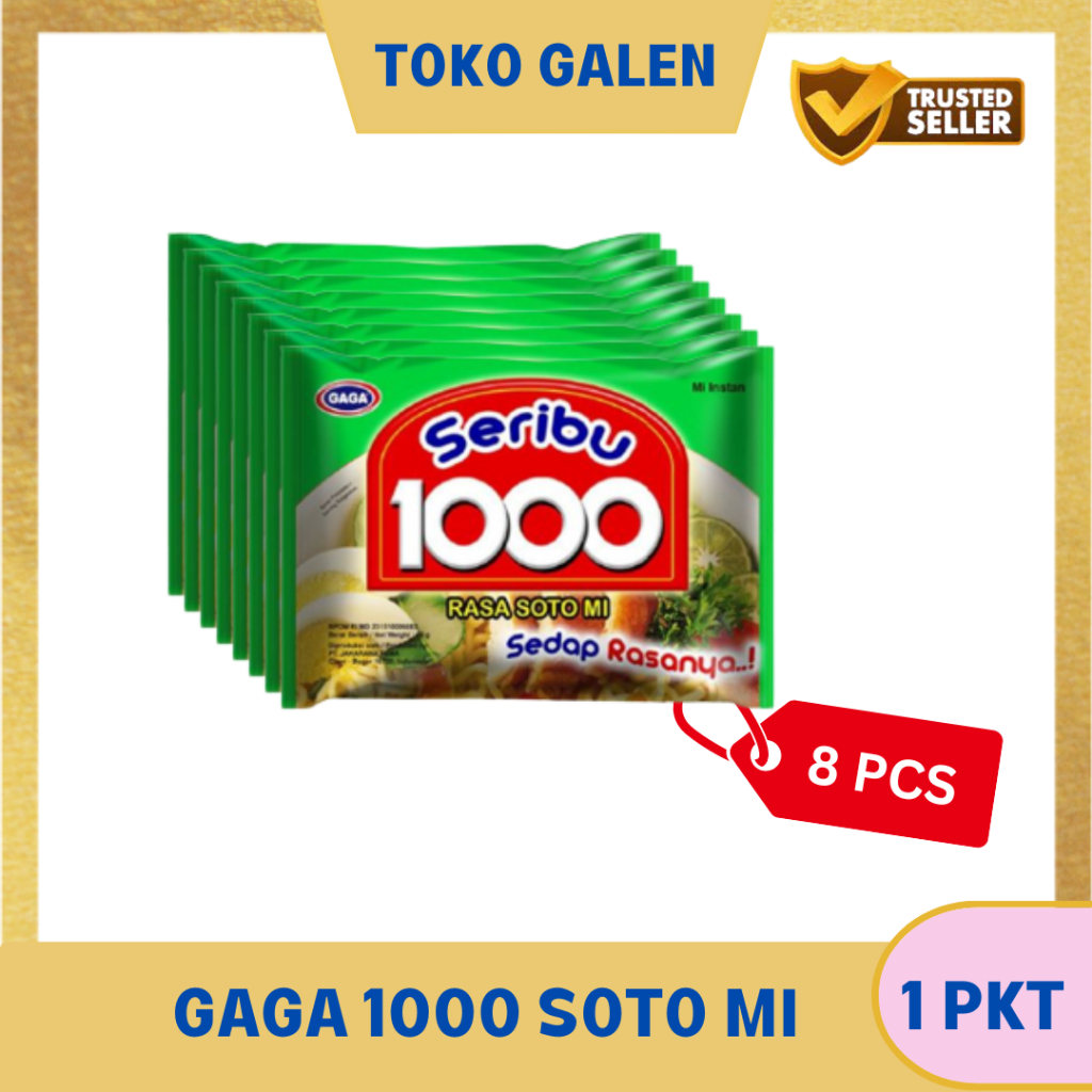 

MIE GAGA 1000 SOTO SEGAR 5 PCS FREE ROTI AOKA