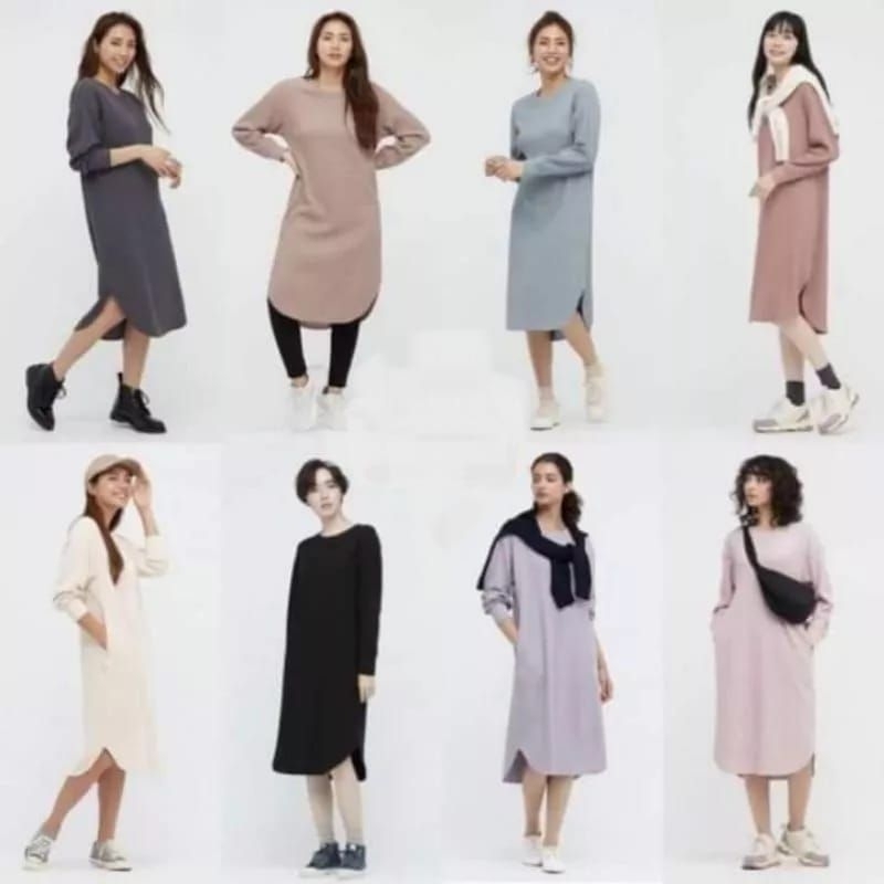 TUNIK WAFFLE PREMIUM UNIQLO