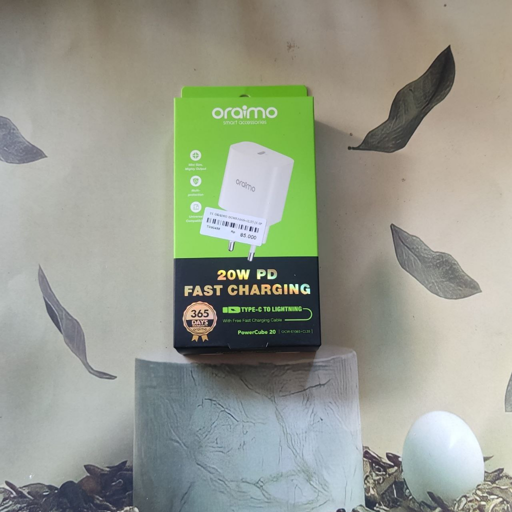 Charger 20W Single Port Type-C to Lightning Oarimo OCW E106S