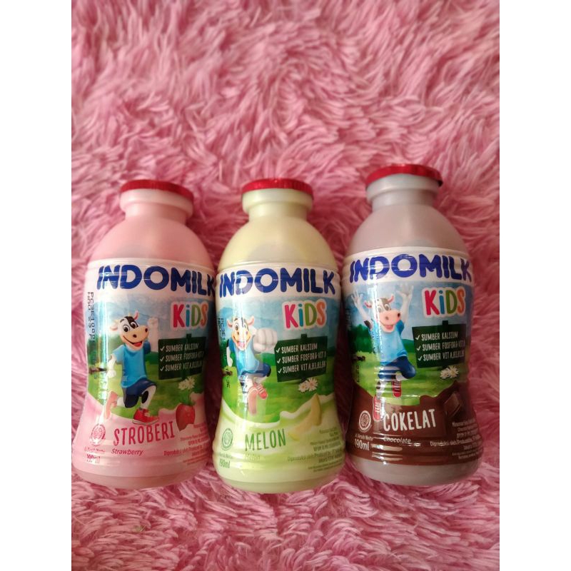 susu botol indomilk 190ml/ indomilk botol/ indomilk/ susu indomilk