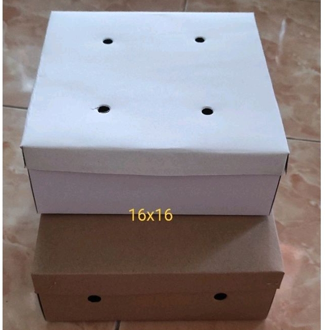 

kardus nasi /tempat nasi/box kotak 16x16