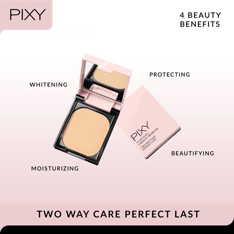 ❤️PRINCESS❤️ PIXY PERFECT LAST TWO WAY CAKE / BEDAK FOUNDATION / BEDAK PIXY