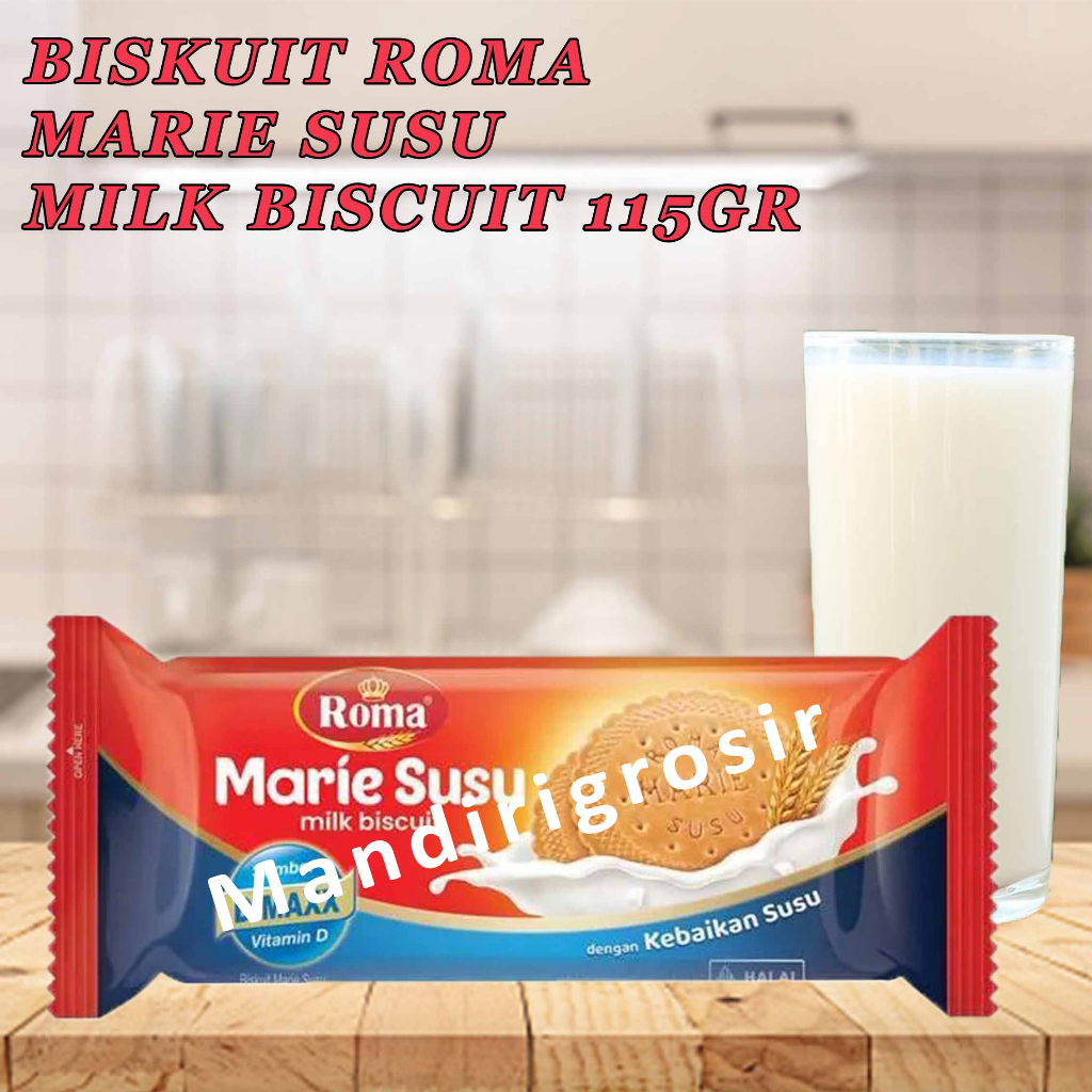 

Roma * Marie susu * Milk Biscuit * 115g