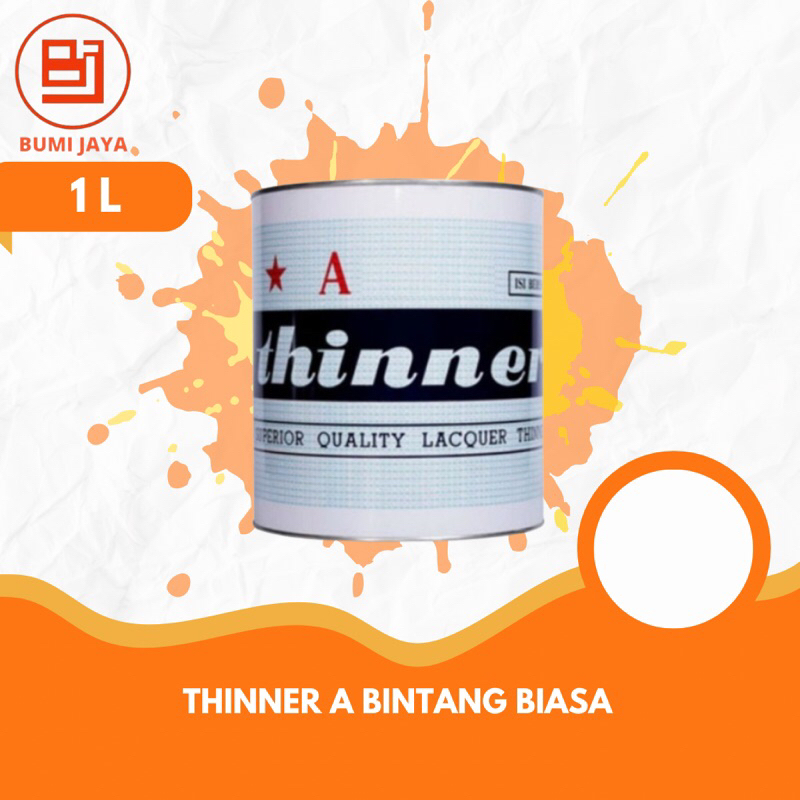 Thinner a bintang Biasa 1ltr