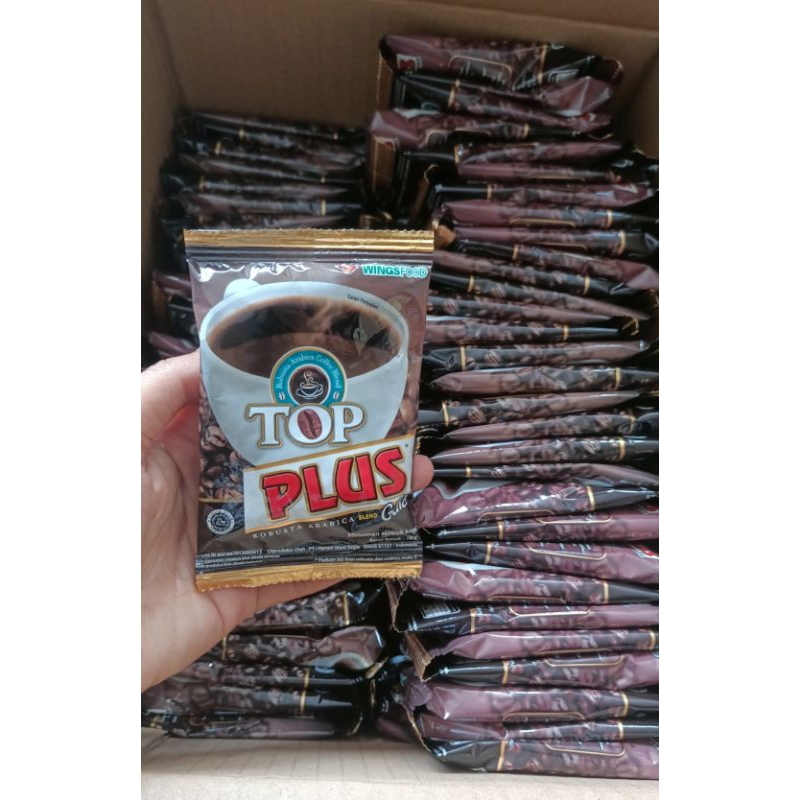 

TOP plus kopi dapat 2 renteng isi 20pcs free kopi 2pcs