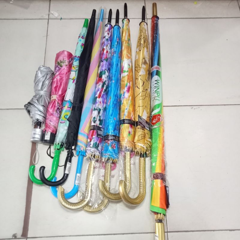 PAYUNG WINPU / PAYUNG LIPAT / PAYUNG ANAK / PAYUNG PELANGI BESAR / PAYUNG PELANGI KECIL / PAYUNG HIT