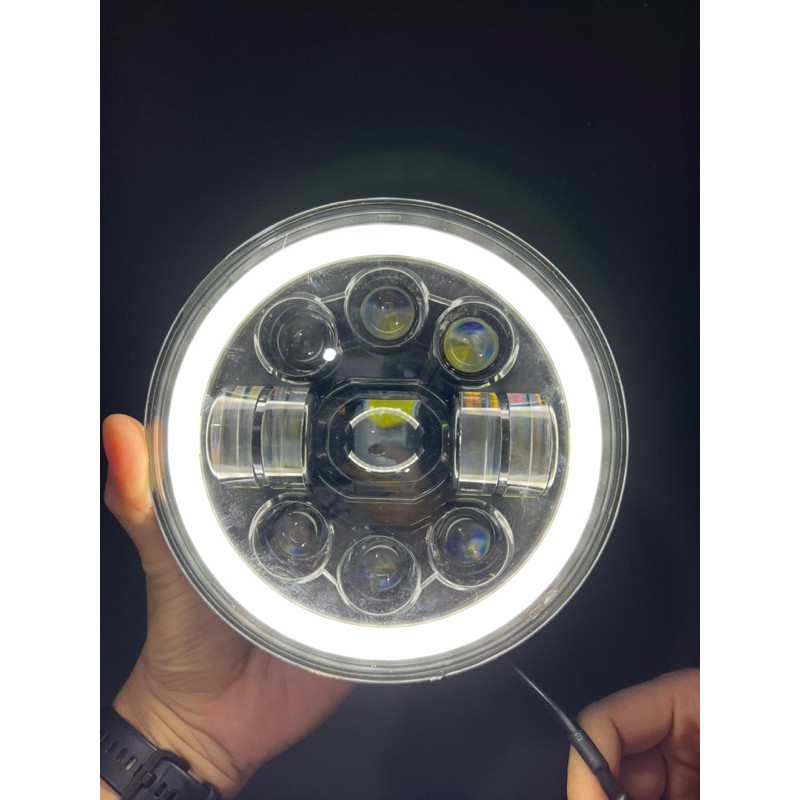 Lampu LED Headlamp Jeep Katana Jimny Mobil dan Motor Ninja Vixion