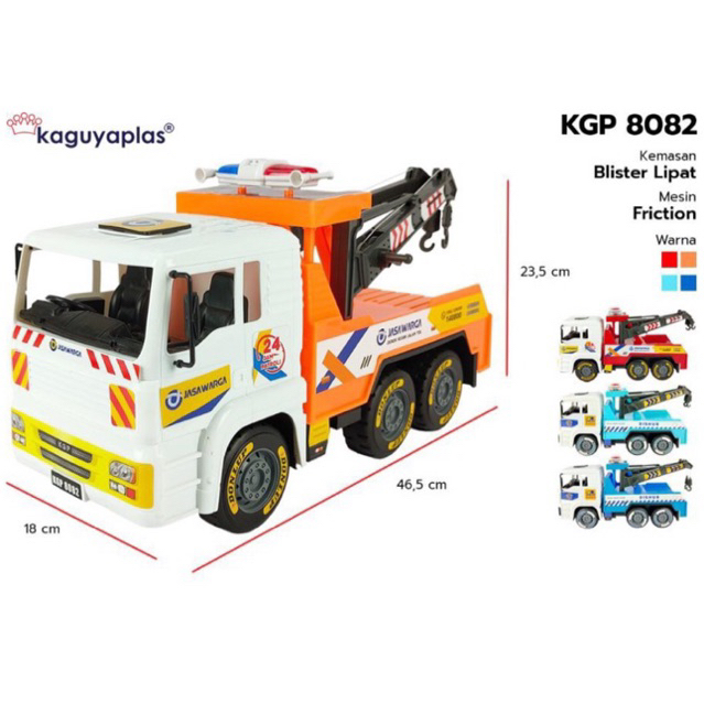 KGP8082 MOBIL TRUCK DEREK MAINAN MOBIL KONTRUCTION
