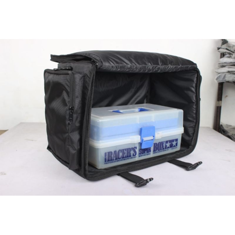 Tamiya 15354 Tas Racer Racer's Box Pro ( Model Selempang )