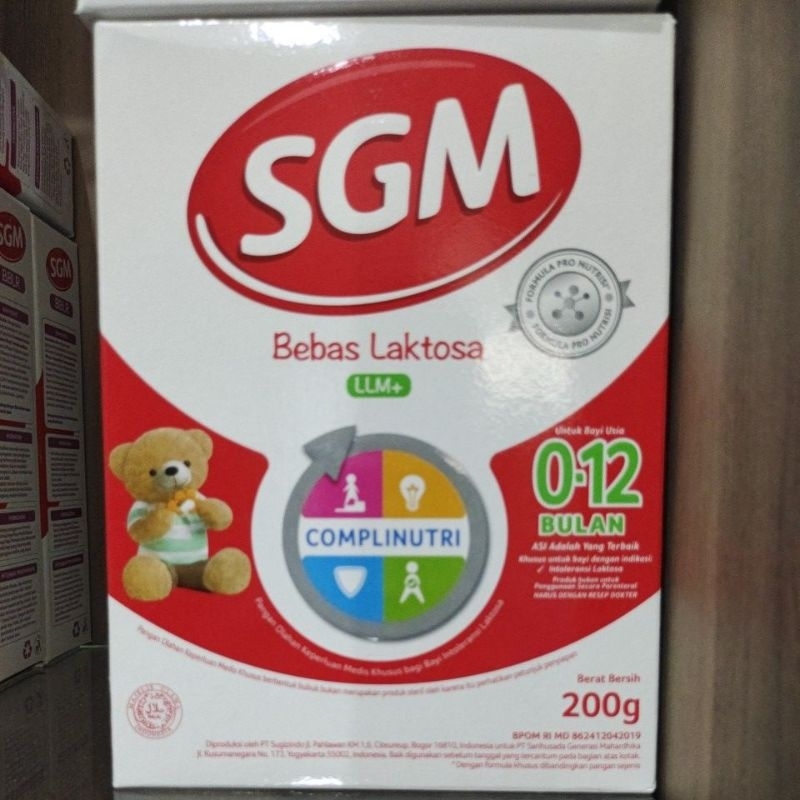 SGM LLM 200 gr Bebas Laktosa